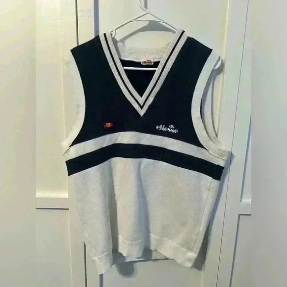 Ellessee Jason Large Knit Vest - Picture 1 of 5